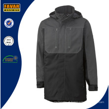 Rússia Tempo frio inverno longo estilo impermeável Windproof Padded Work Jacket